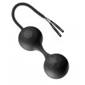 Silicone Noir Lula Electro Jiggle Kegel Balls - Electrastim